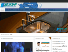 Tablet Screenshot of neumann-online.de